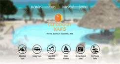 Desktop Screenshot of caribbeantourscozumel.com
